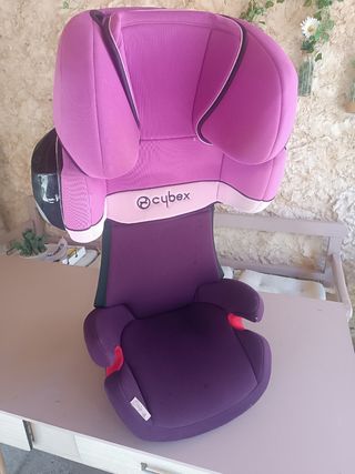 Silla coche bebé Cybex, funda extraíble y lavable