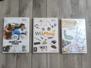 Juegos Wii: Grand Slam Tennis y Wii Party
