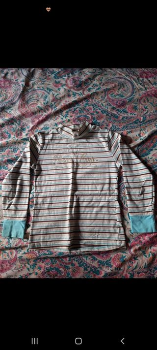 Maglietta a righe bambina Bouny baby