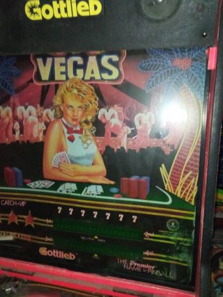 Pinball Vegas Gottlieb (Untested)