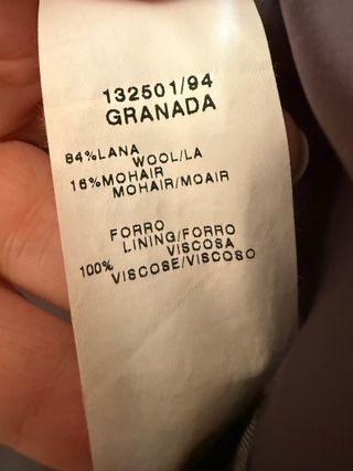 Traje Emidio Tucci Talla 60 Gris