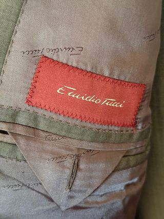 Traje Emidio Tucci Talla 60 Gris