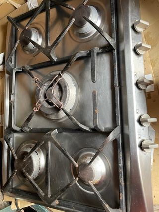 Placa de gas natural SMEG 5 fuegos / 5-Gas hob