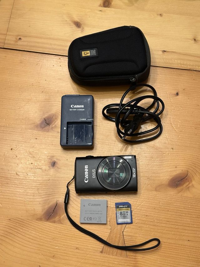 Cámara Canon IXUS 255 HS 12MP 10x Zoom Full HD