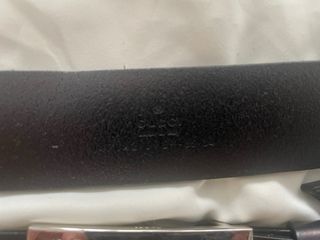 Cinturón Gucci Negro Hebilla GG