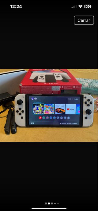 Nintendo Switch OLED bianco