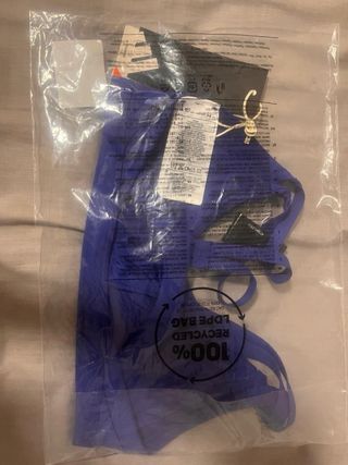 Adidas Sujetador Deportivo Azul Talla XS AB