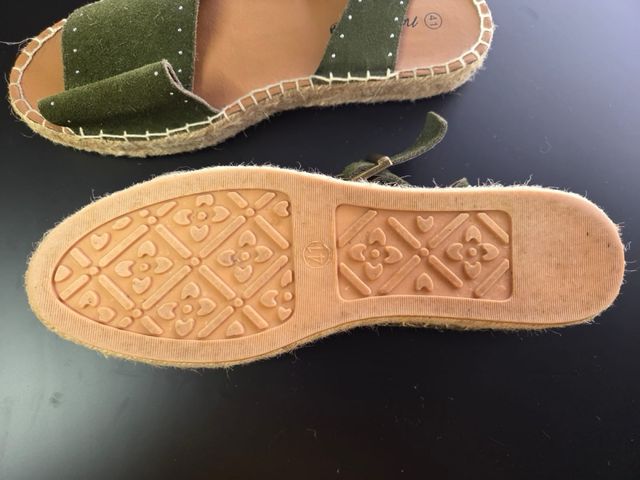 Sandali Esparto Verdi