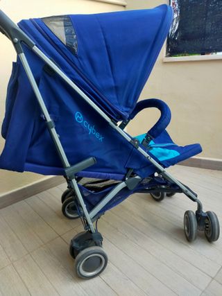 Silla de paseo Cybex + cubre silla + saco polar
