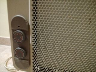 Estufa eléctrica New Line beige