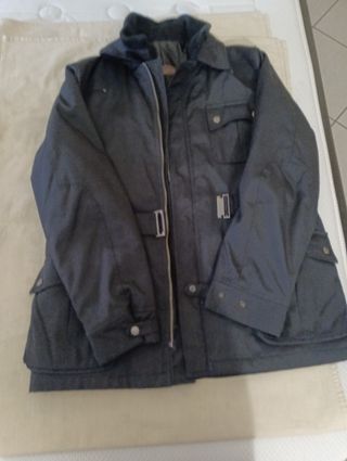 Giacca invernale nera uomo