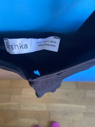 Top Bershka Negro