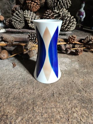 Jarrón de porcelana sargadelos