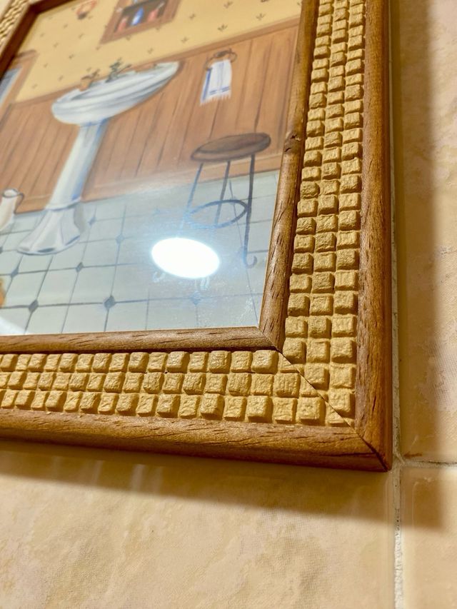 Cuadro Decorativo Baño