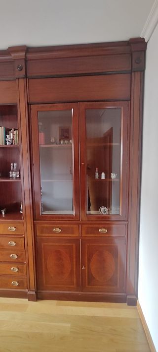 Mueble de salón madera maciza