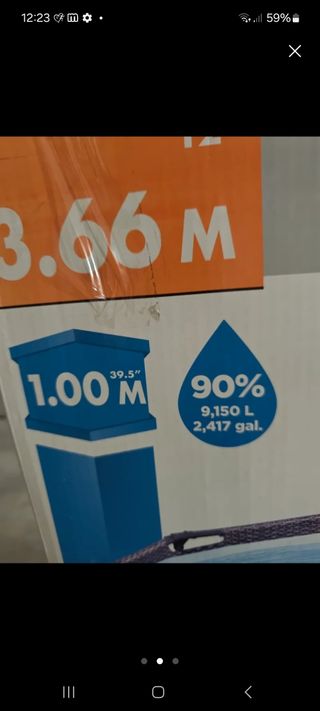 Piscina Bestway Steel Pro MAX 3.66m