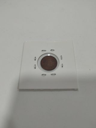 Moneda 1/2 Céntimo de Escudo 1868 Isabel II Barcel