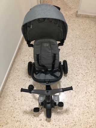 Triciclo Kinderkraft Easytwist Gris