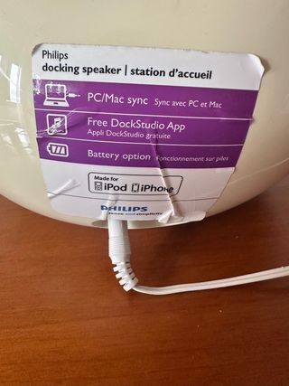 Altavoz Philips Negro