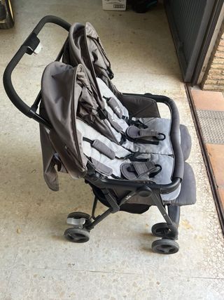 Silla Gemelar Joie Aire Twin Gris