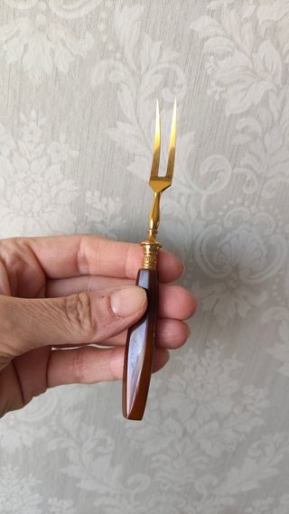 Cubiertos de postre vintage