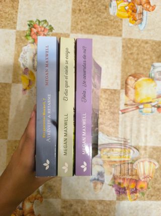 Lote de 3 libros de Megan Maxwell