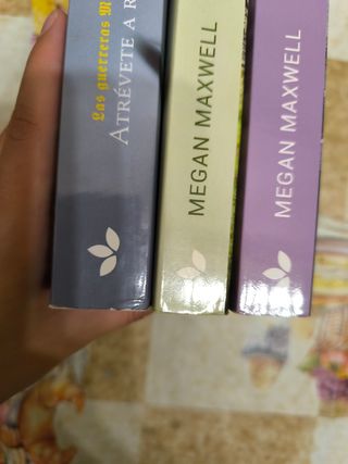 Lote de 3 libros de Megan Maxwell