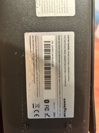 Patinete Goodyear G3 - Nuevo !