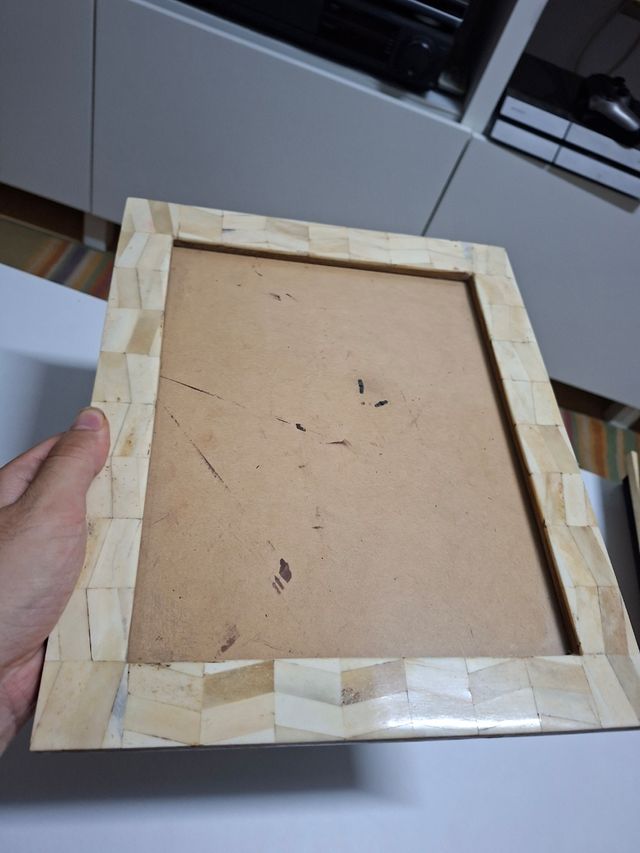 Marco de fotos con borde laminado