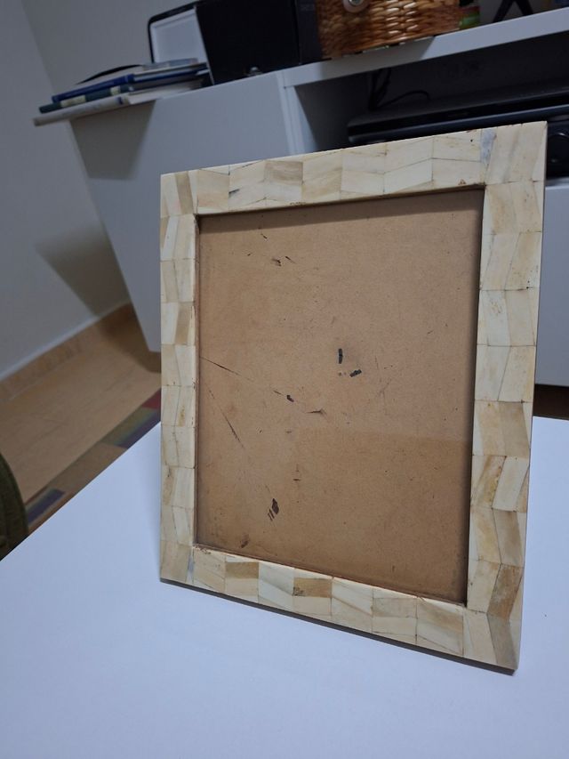 Marco de fotos con borde laminado