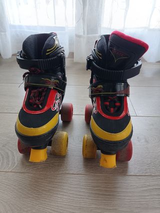 Patines Paralelos Ajustables Niño Talla 31-34