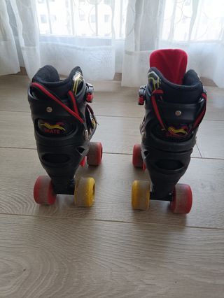 Patines Paralelos Ajustables Niño Talla 31-34