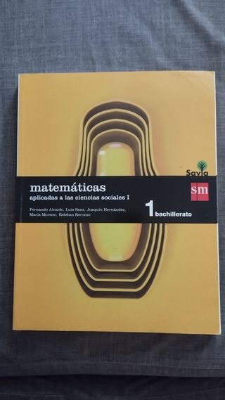 Matemáticas aplicadas a las ciencias sociales I...