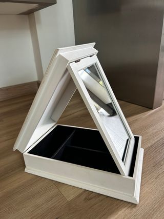 Tocador Joyero Blanco con Espejo