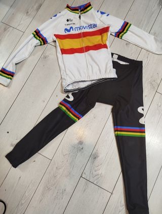 Ropa Ciclismo Movistar Niño