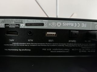 Barra de sonido negra