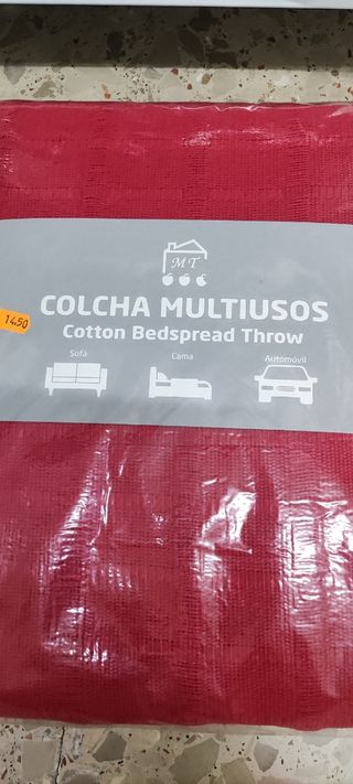 Colcha Multiusos Algodón