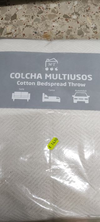 Colcha Multiusos Algodón