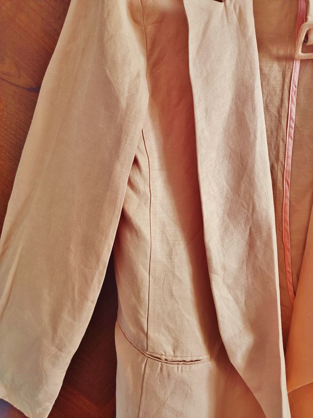 IBLUES (Max Mara) blazer rosa lino