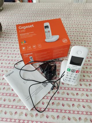 Teléfono Gigaset E290 Inalámbrico Blanco