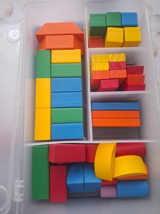Bloques de construcción de madera
SIN USO