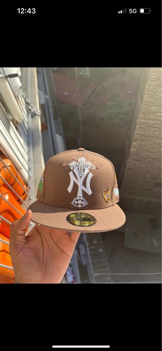Gorra New Era Marrón Personalizada