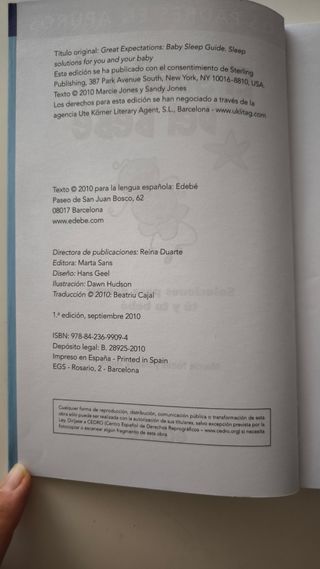 EL SUEÑO DEL BEBÉ. SOLUCIONES PARA DORMIR TÚ Y ...