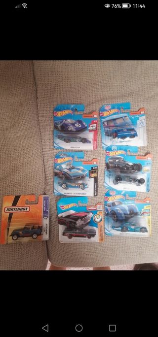 Hot Wheels e Matchbox Coleção de Carros