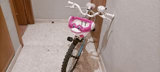 Bicicleta niña 20 pulgadas.