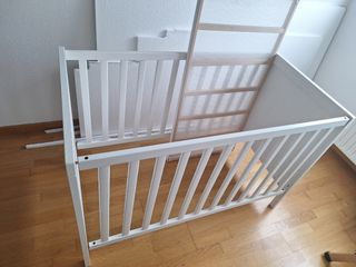 Cuna SUNDVIK IKEA blanca 60x120 cm