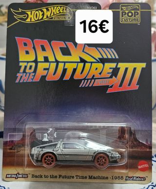 Hot Wheels Back to the Future III DeLorean