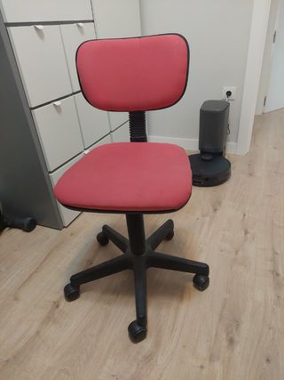 Silla de escritorio infantil rosa