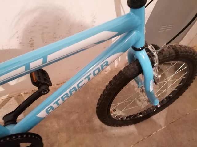 Bicicleta infantil azul