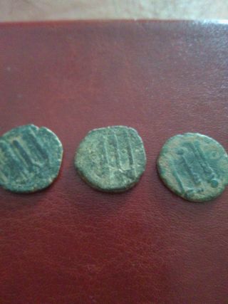Lote de 3 monedas antiguas